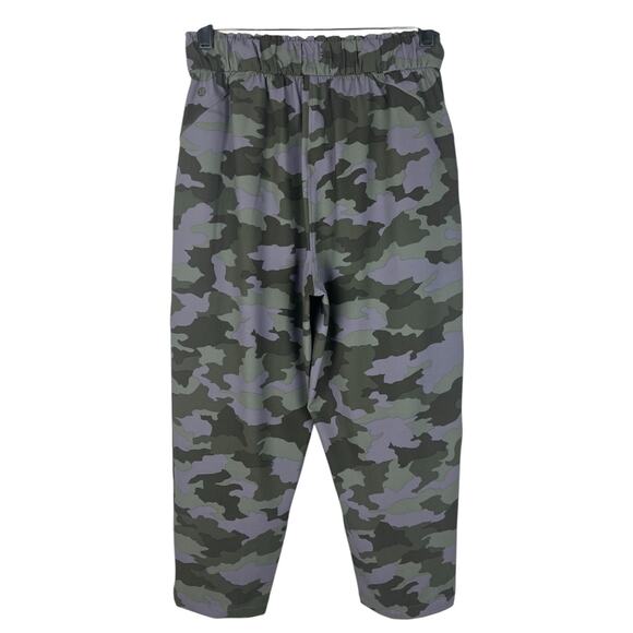 Lululemon Heritage Camo Keep Moving Pants Size 6 High Rise 7/8 Lavender Crop - Picture 2 of 11
